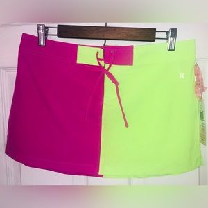 LoveShackFancy X Hurley boardie skirt